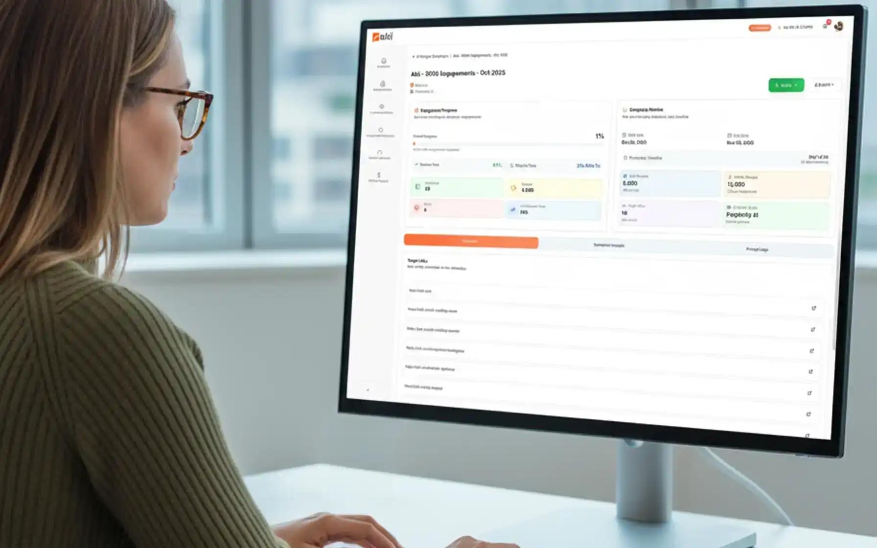 Akii AI Engage Dashboard - Campaign Management Interface