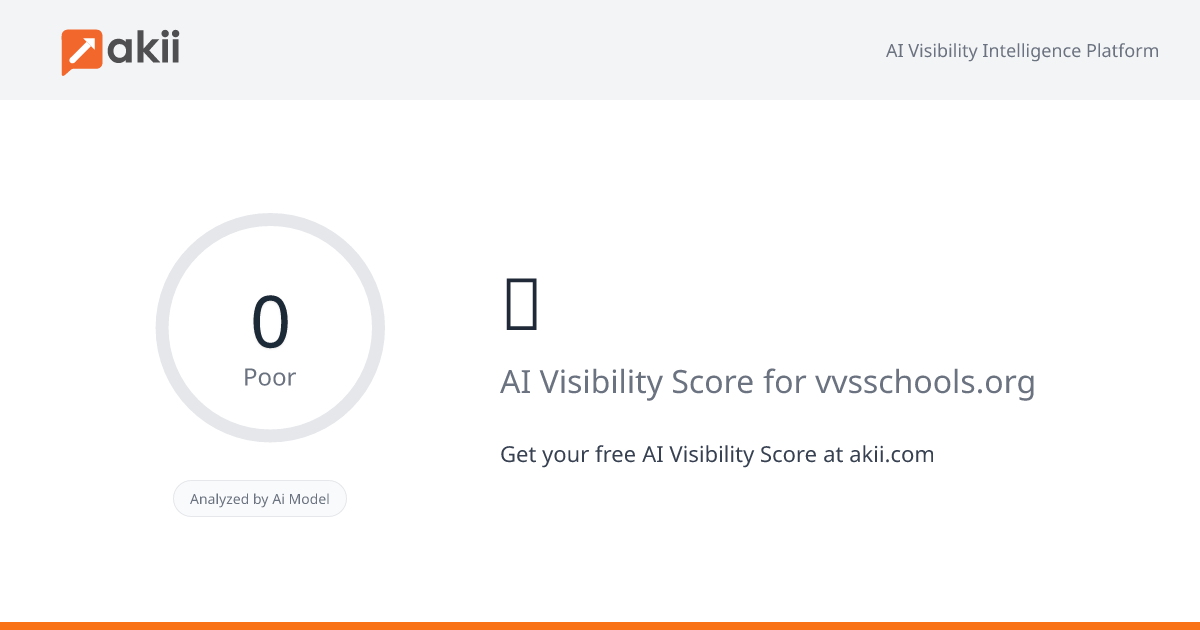 ⠀ AI Visibility Score