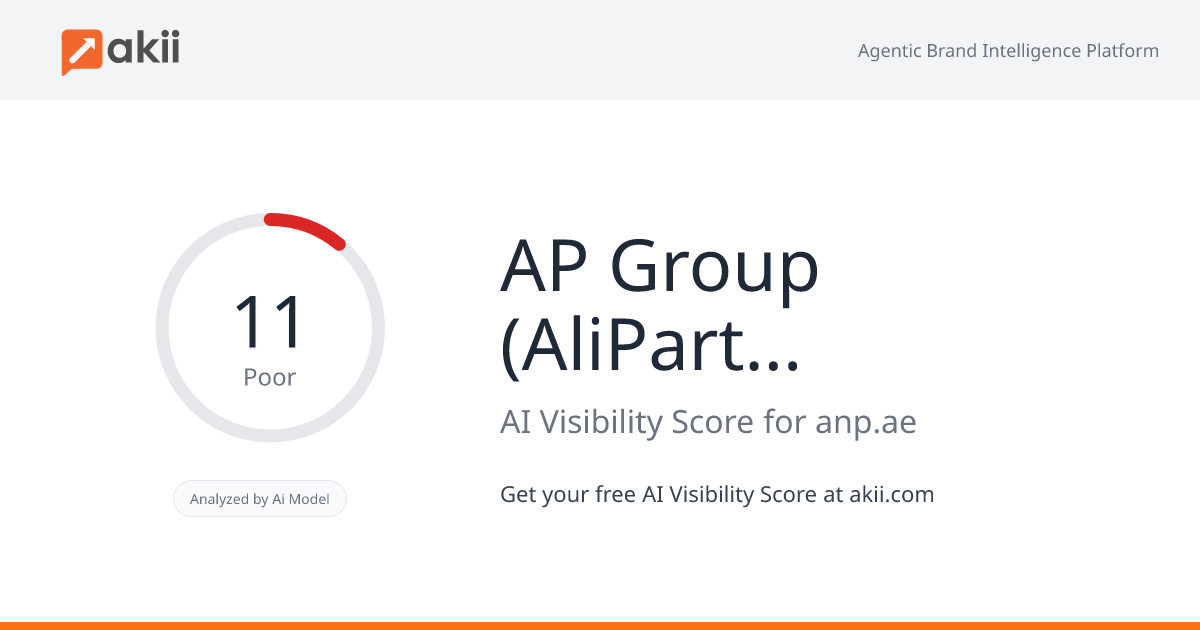 A&P Group (Ali&Partners) AI Visibility Score