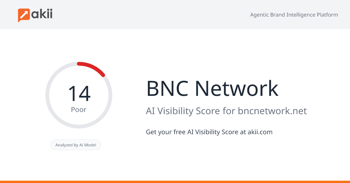 BNC Network AI Visibility Score