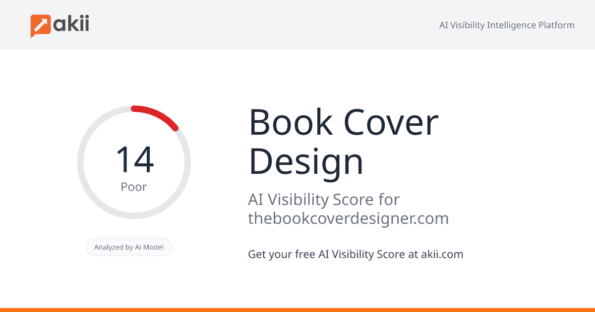 Book Cover Design AI Visibility Score
