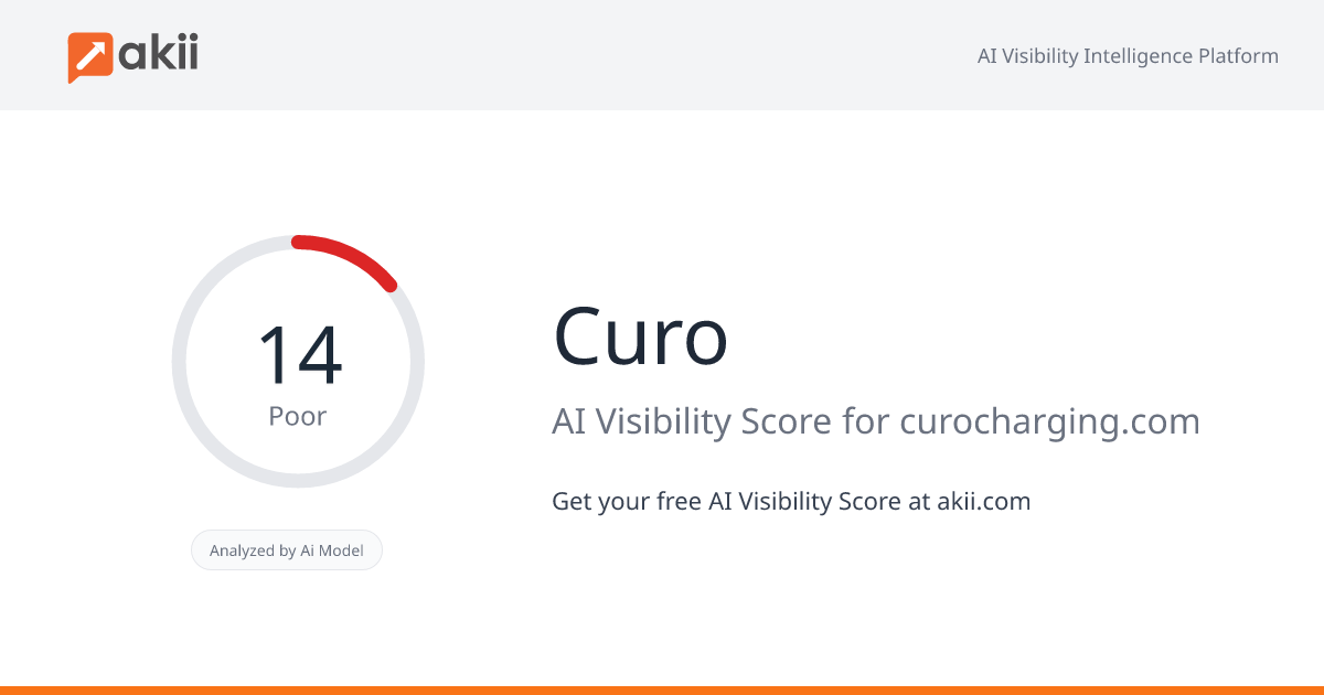 Curo AI Visibility Score