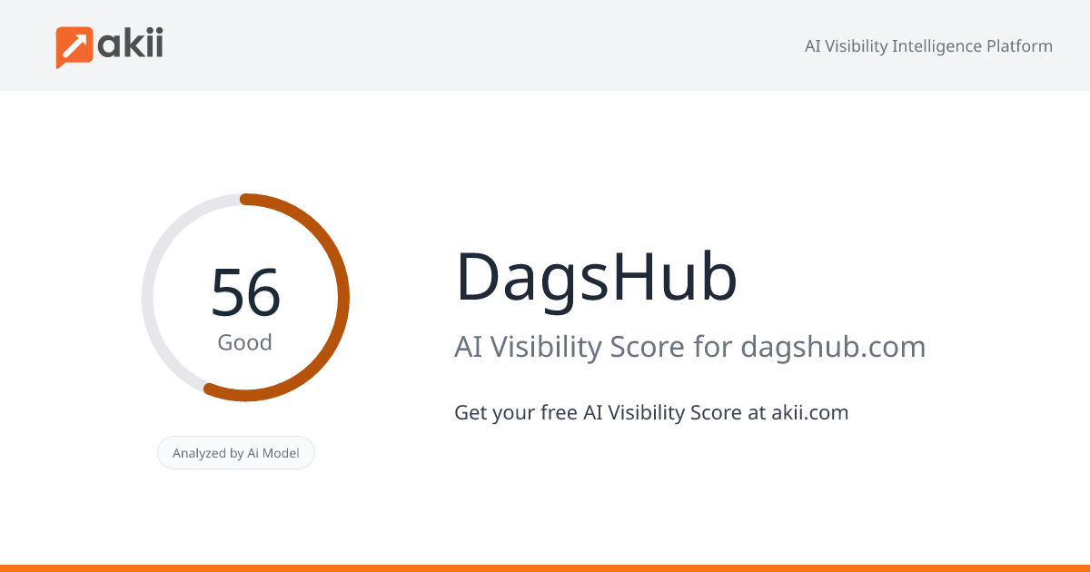 DagsHub AI Visibility Score