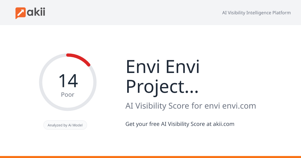 Envi Envi Project Management Services Co AI Visibility Score