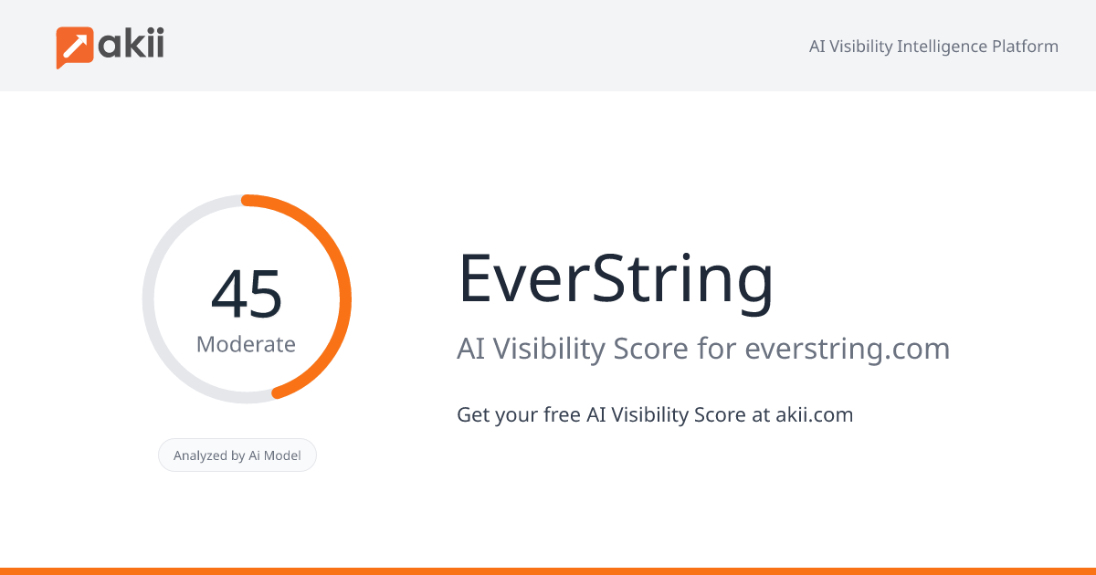 EverString AI Visibility Score
