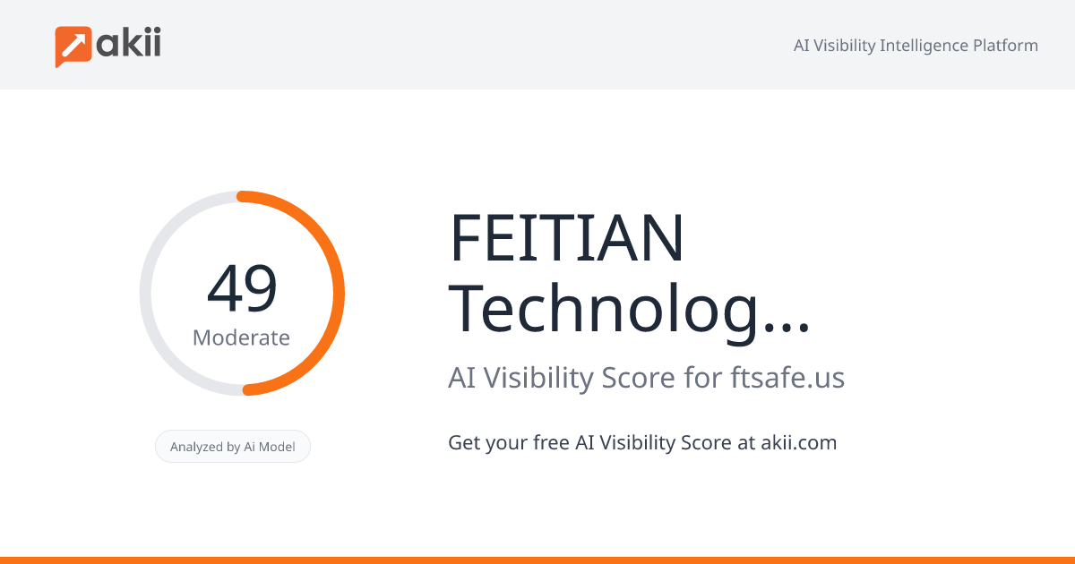 FEITIAN Technologies US AI Visibility Score