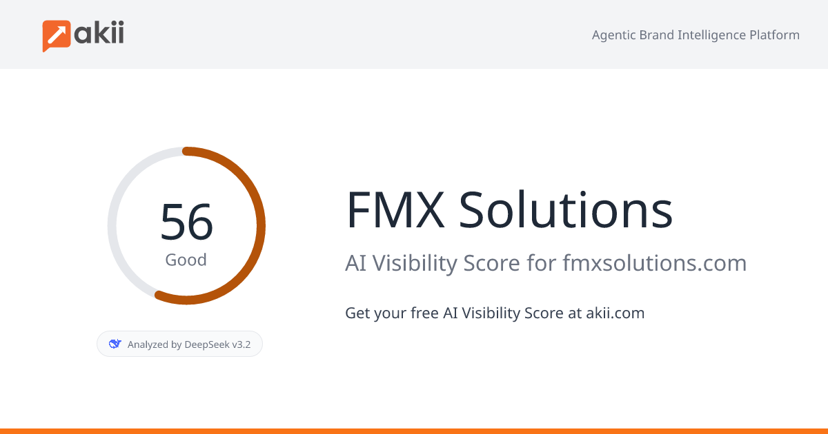 FMX Solutions AI Visibility Score