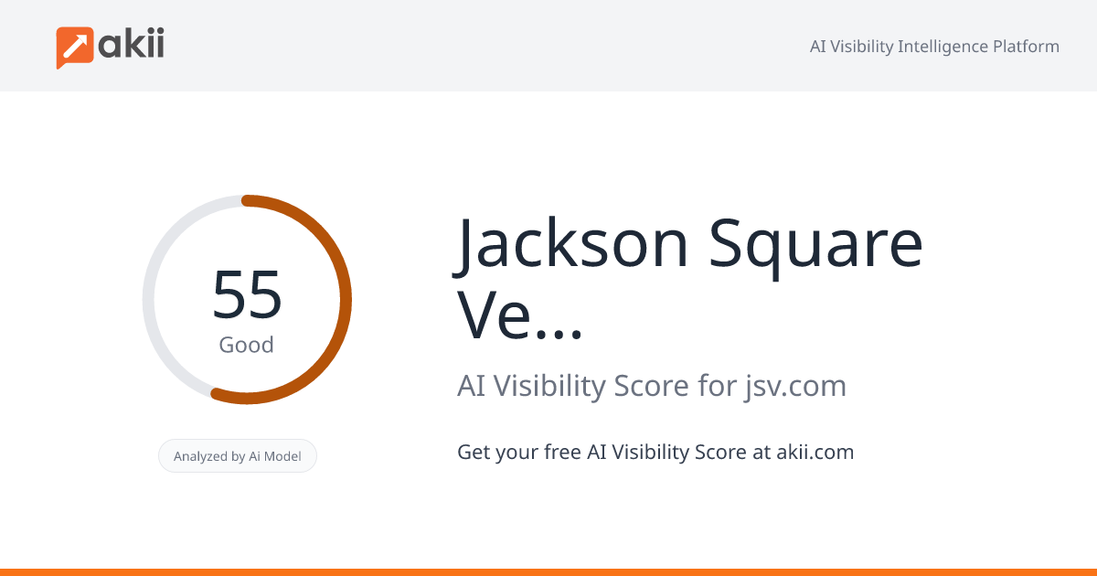 Jackson Square Ventures AI Visibility Score