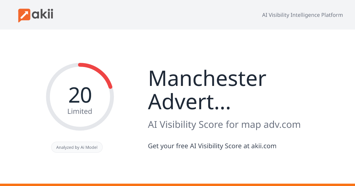 Manchester Advertising & Publishing LLC AI Visibility Score
