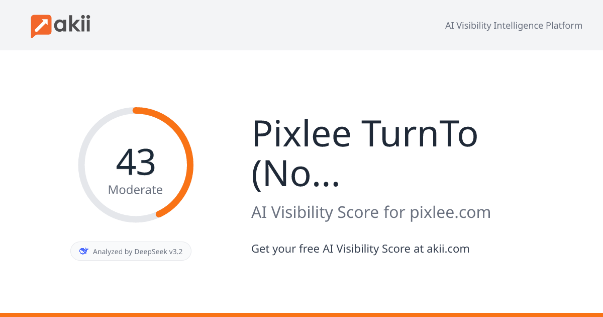 Pixlee TurnTo (Now Emplifi) AI Visibility Score