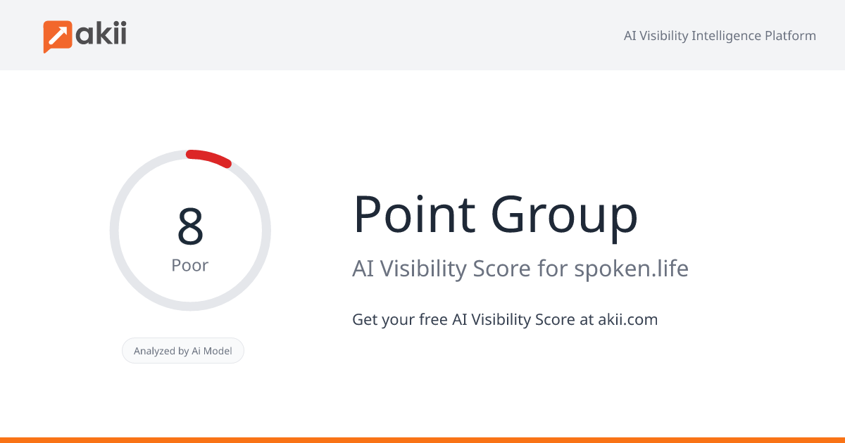 Point Group AI Visibility Score