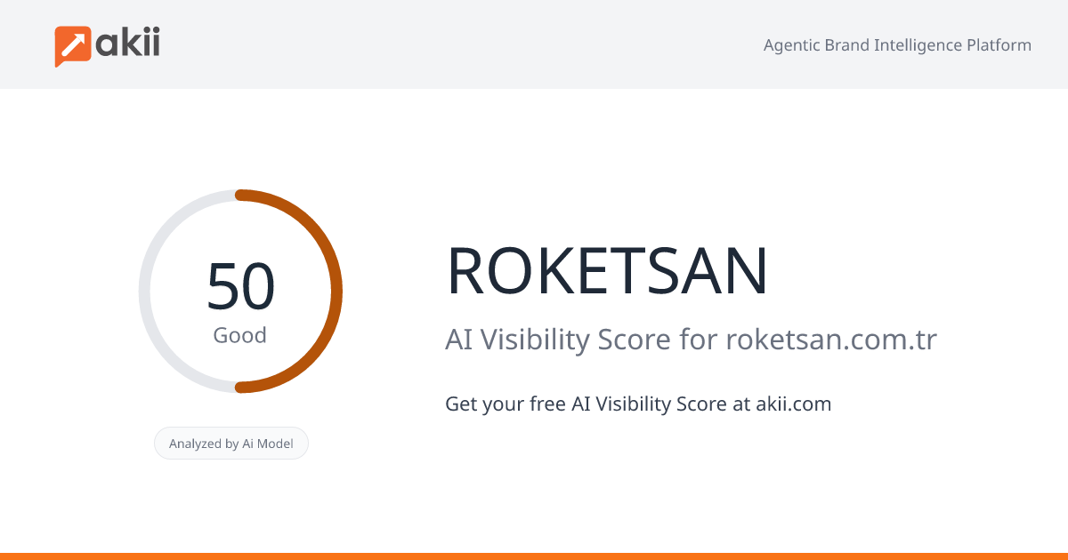 ROKETSAN AI Visibility Score