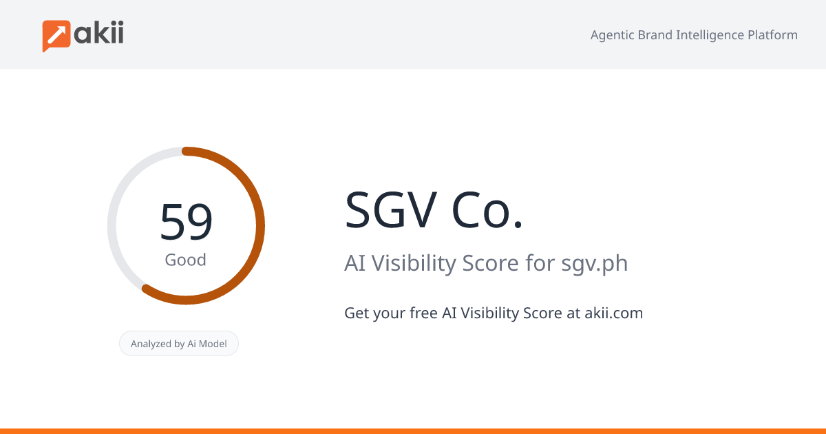SGV & Co. AI Visibility Score