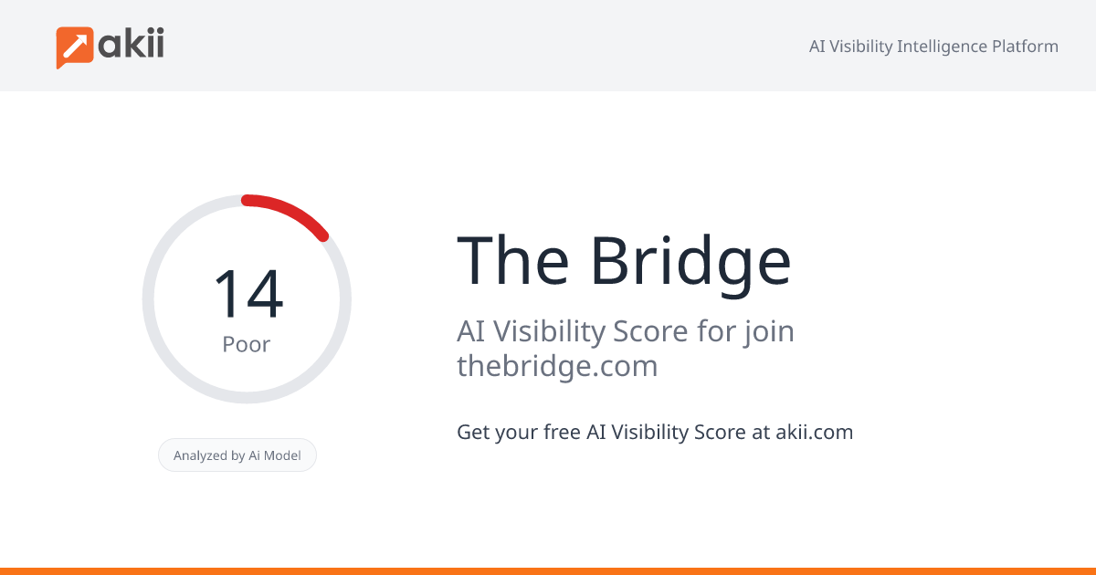 The Bridge AI Visibility Score