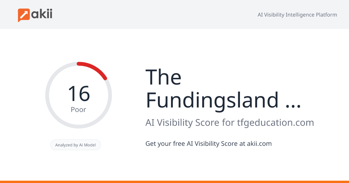The Fundingsland Group AI Visibility Score