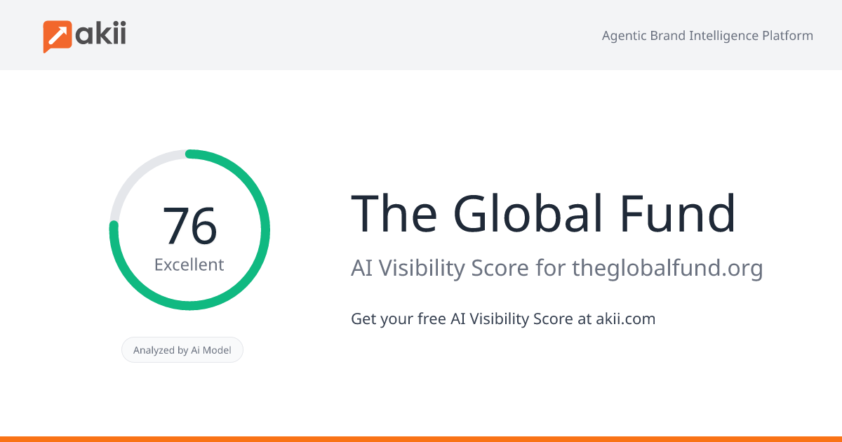 The Global Fund AI Visibility Score
