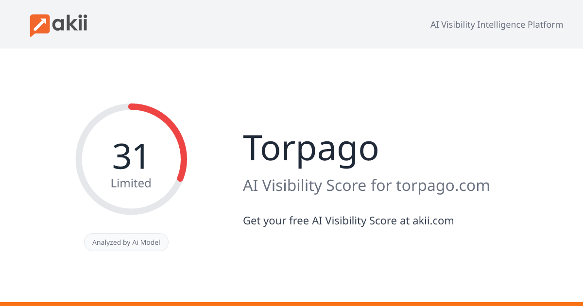 Torpago AI Visibility Score
