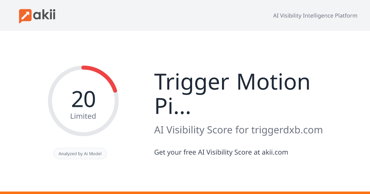 Trigger Motion Picture Production AI Visibility Score