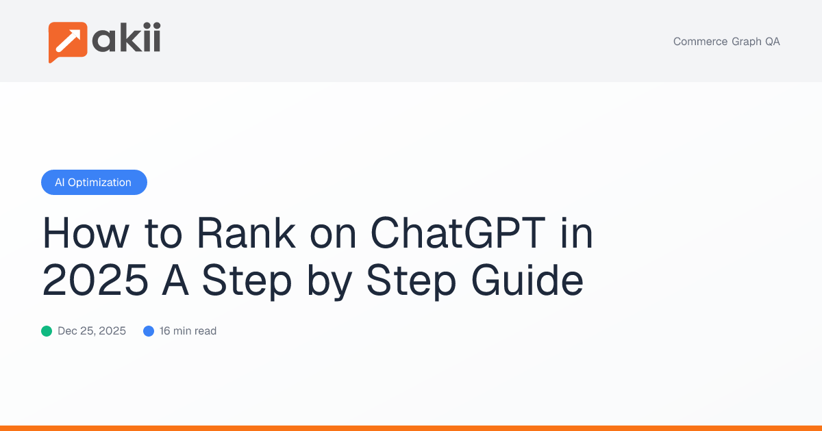 How to Rank on ChatGPT in 2025: A Step-by-Step Guide