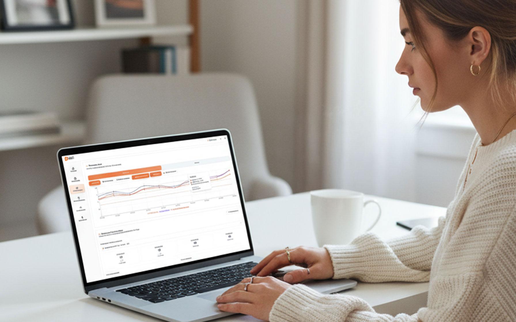 Side-by-Side AI Model Comparison Dashboard showing brand analysis across ChatGPT, Claude, Gemini and other AI models